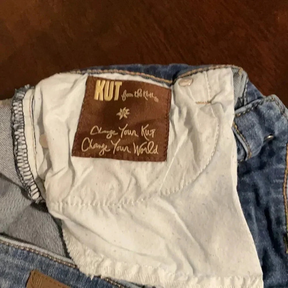 *Final Price* Kut from the Kloth Size 4 Distressed Jeans EUC Designer Celeb - Picture 6 of 6